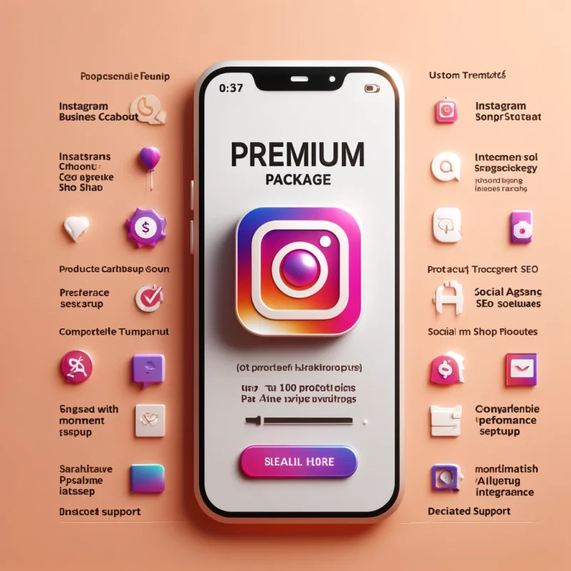 Premium Instagram Shop Creation Complete Package