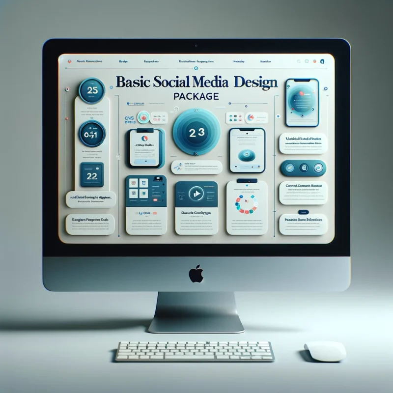 Basic Social Media Page Design Package
