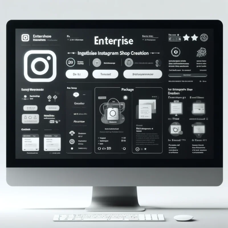 Enterprise Instagram Shop Creation Package: