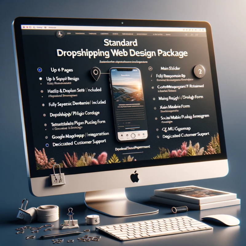 Standard Dropshipping Web Design Package