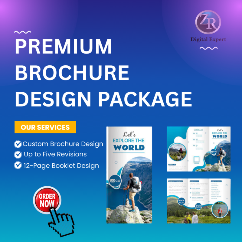 Premium Brochure Design Package Deposit