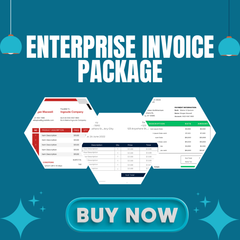 Enterprise Invoice Design Deposit