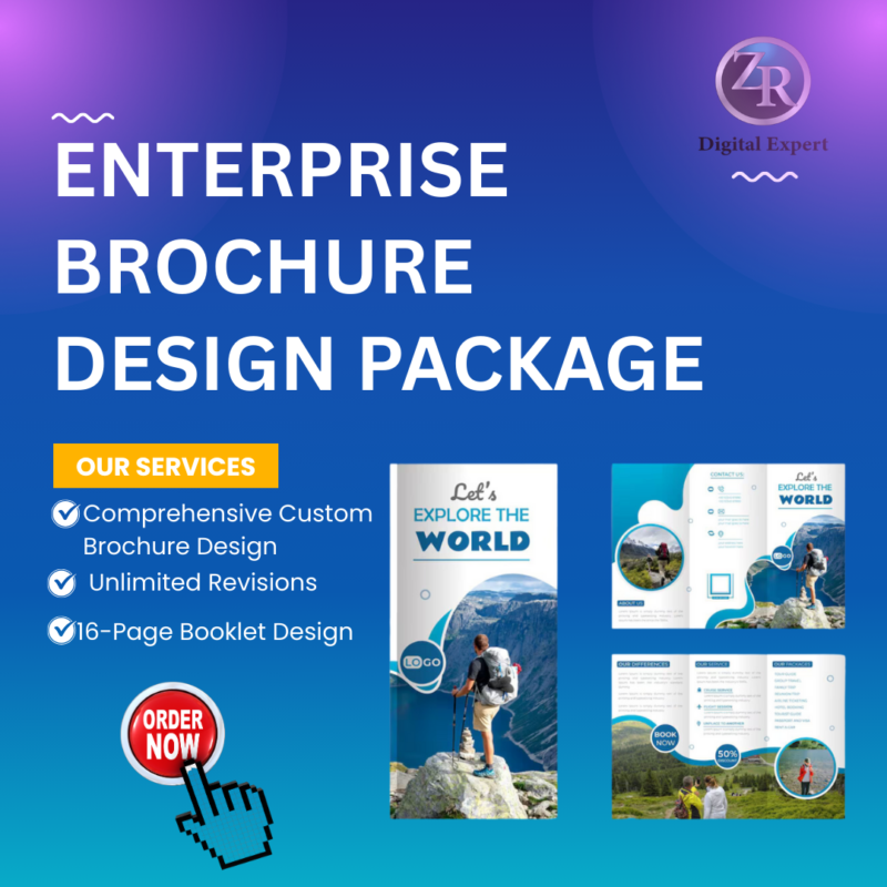 Enterprise Brochure Design Package Deposit