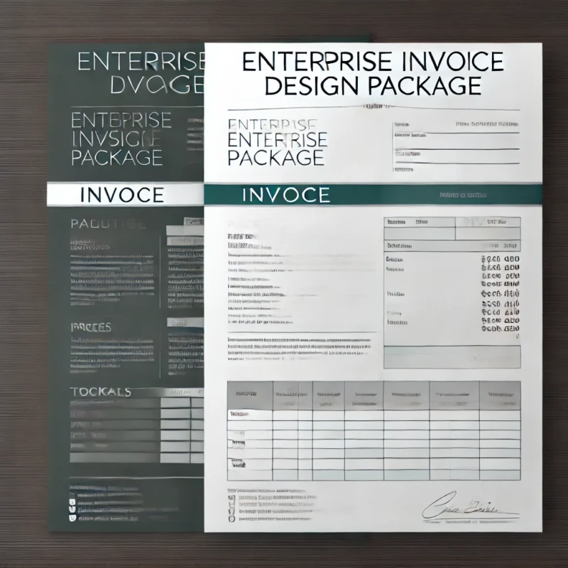 Package Design Invoice Example Premium Invoice Design Package – Zr Digital Expert Ltd