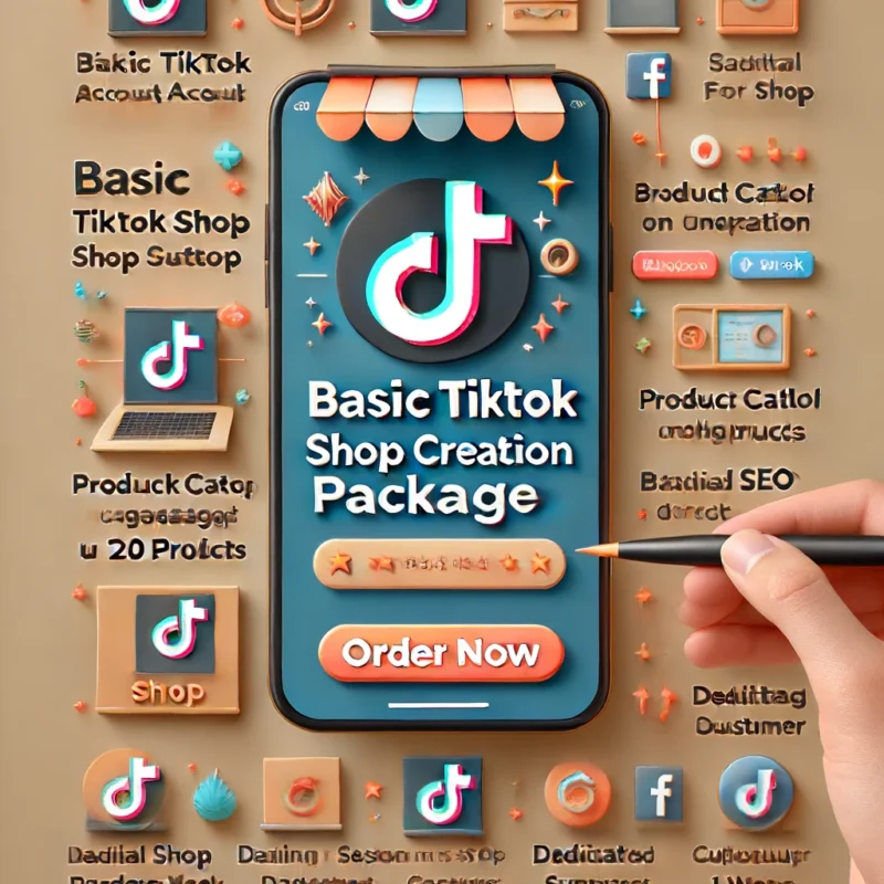 Basic Tiktok Shop Creation Complete Package