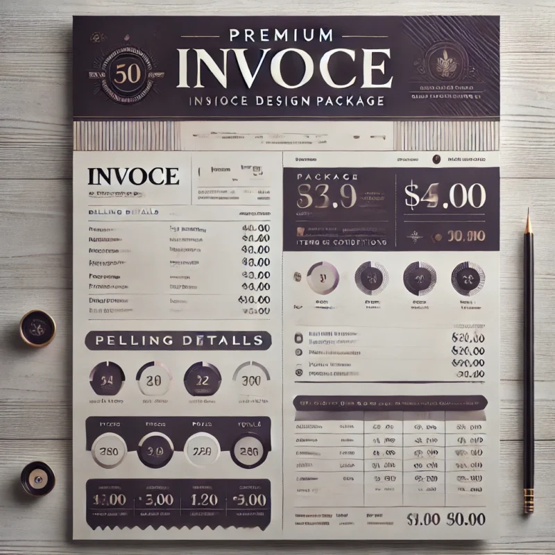 Premium Invoice Design Package