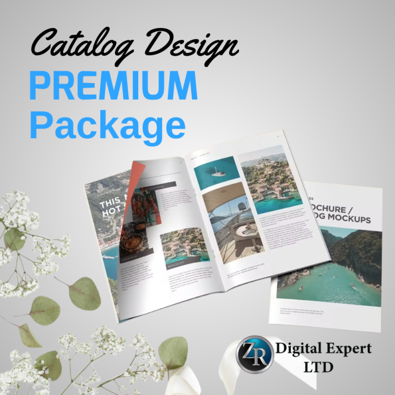 Premium Catalog Design Package Deposit