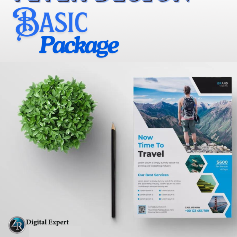 Basic Flyer Design Package Deposit
