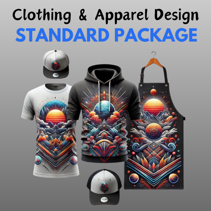 Standard Clothing & Apparel Design Package ...