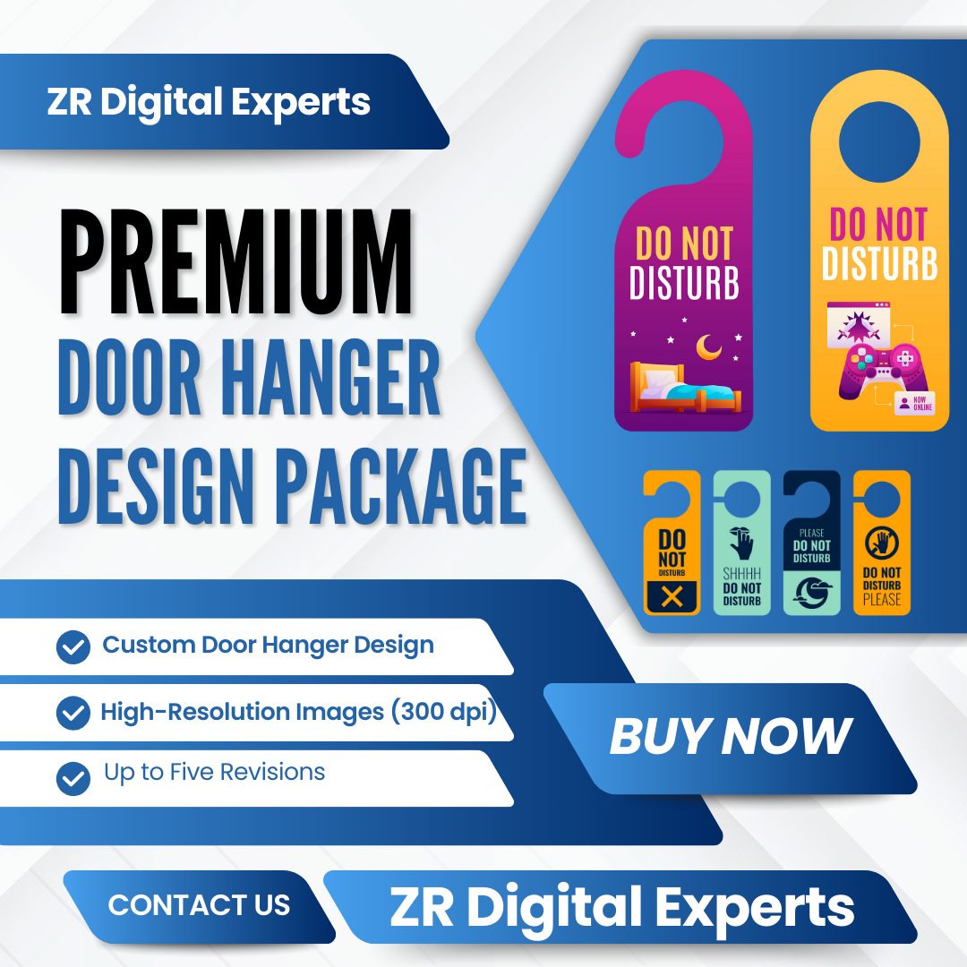 door3 Premium Door Hanger Design Package Deposit
