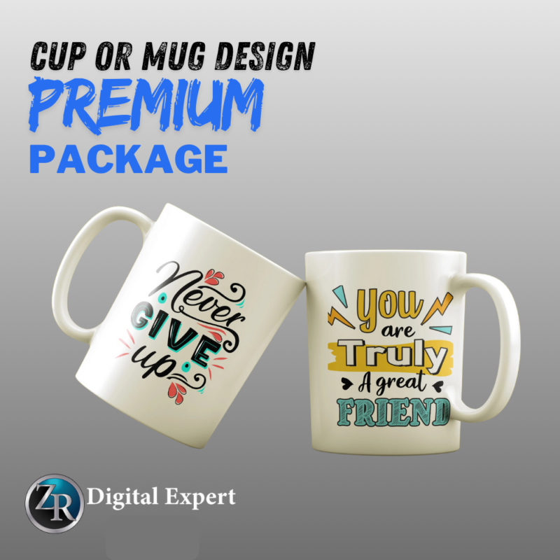 cup3 Premium Cup Or Mug Design Package Deposit