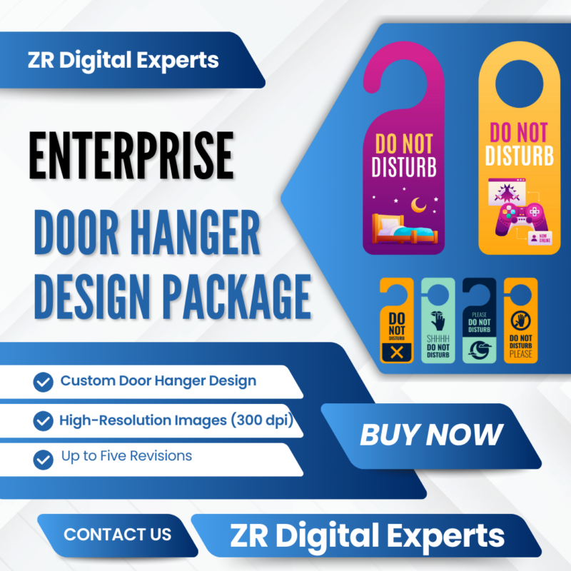 Enterprise Door Hanger Design Package Deposit