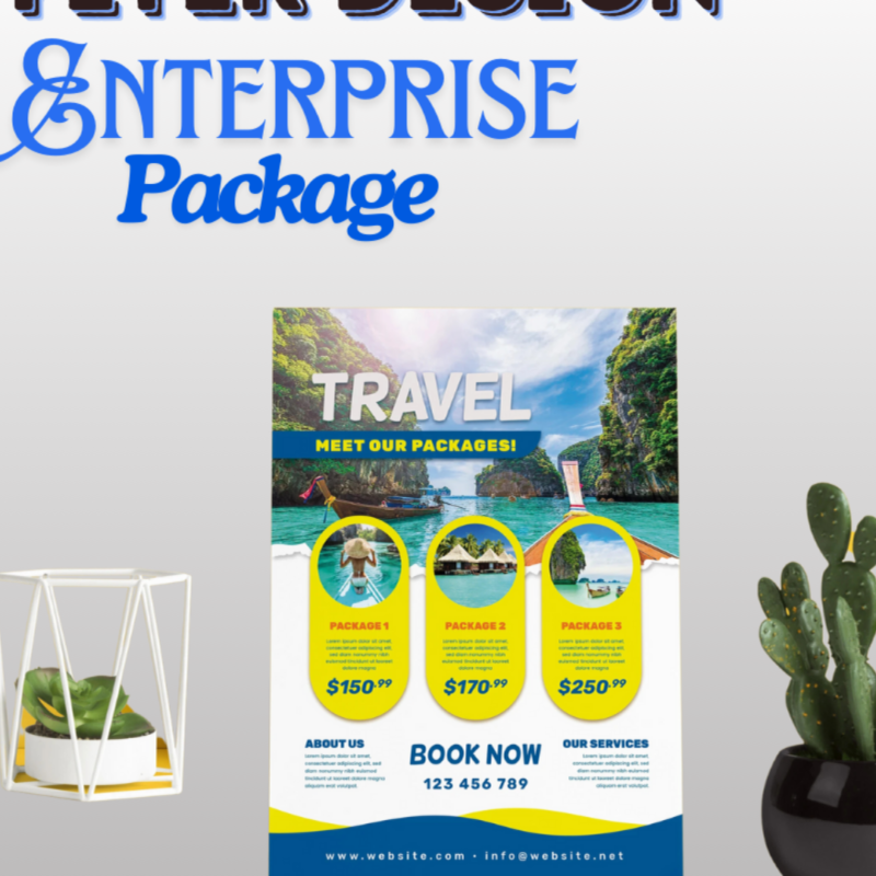 Enterprise Flyer Design Package Deposit