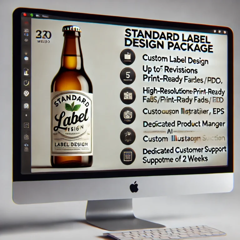 Standard Label Design Package – Zr Digital Expert Ltd
