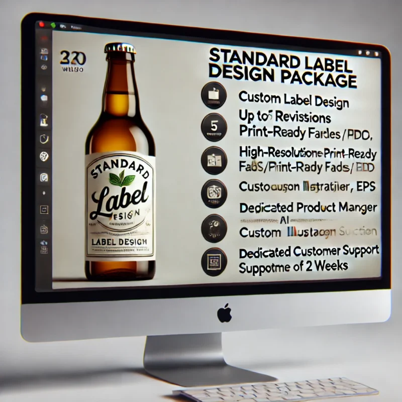 Standard Label Design Deposit