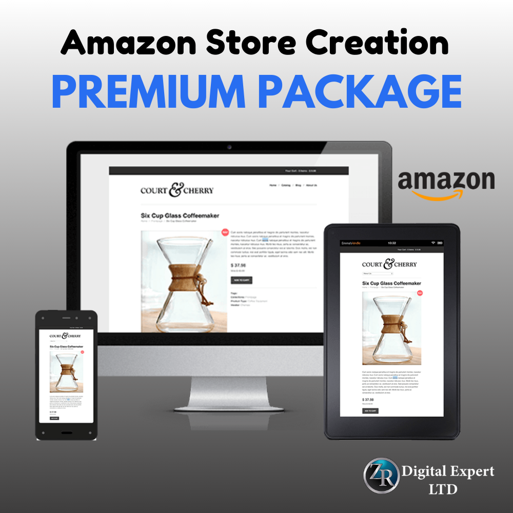 3- PremiumAmazon Store Creation Premium Amazon Store Creation Package ...