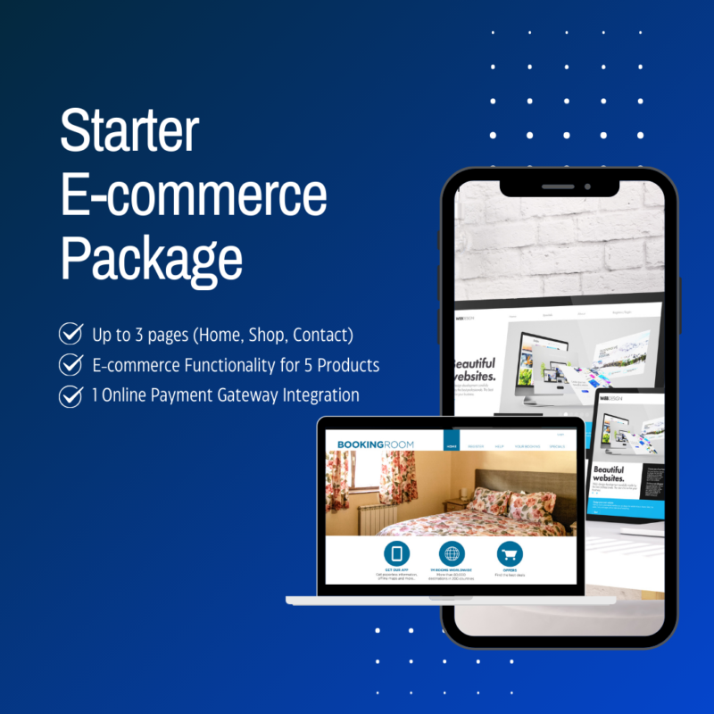 Starter E-Commerce Package Deposit