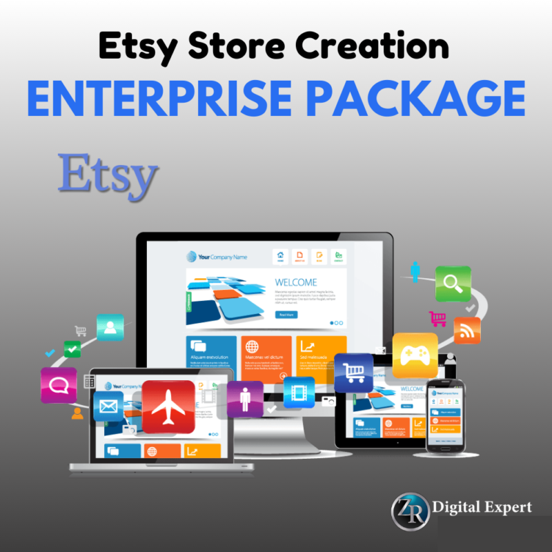 Enterprise Etsy Store Creation Package Deposit