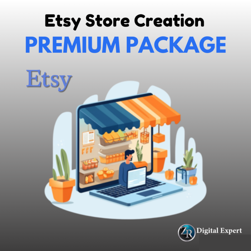 Premium Etsy Store Creation Package Deposit