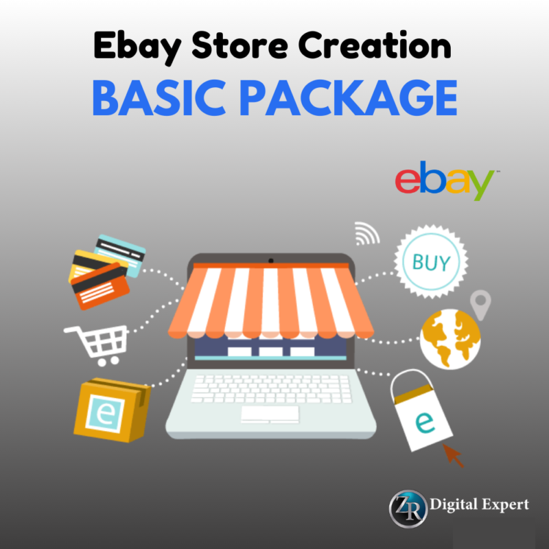 Basic Ebay Store Creation Package Deposit