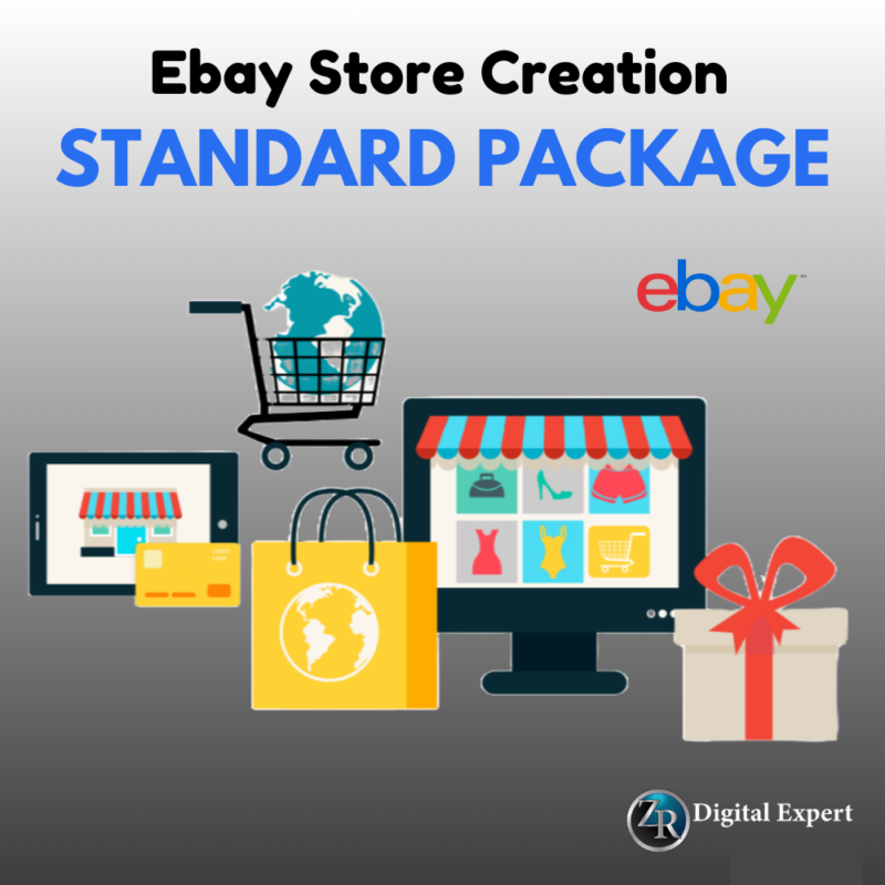 Standard Ebay Store Creation Package Deposit