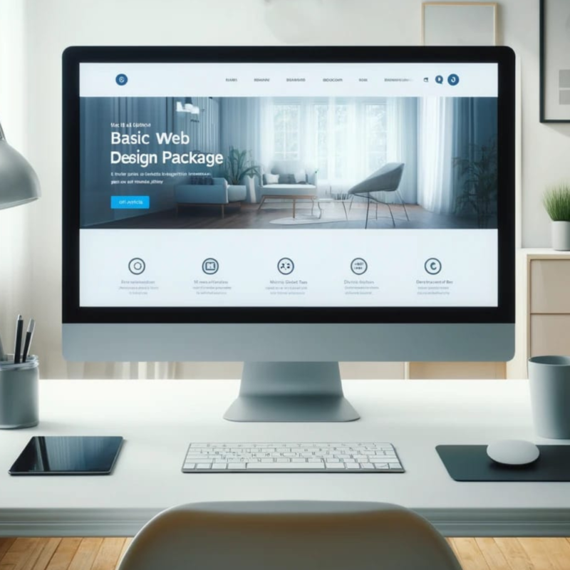 Basic Web Re-design Package!