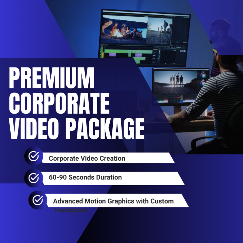 Premium Corporate Video Package Deposit